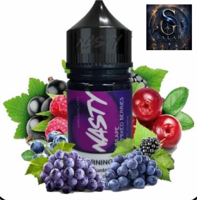 سالت نستی انگور و میکس بری / NASTIY PODMATE GRAPE &MIXED BERRY